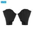 thumbnail image 3 of Uxcell Webbed Swim Gloves Swimming Resistance Gloves Water Resistance Training Accessories Black 2 Pairs, S, 3 of 6