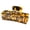 Dark Tortoise, variant on QinGoo Large Rectangle Hair Claw Clip for Thick Hair Strong Hold Women Hair Accessory 1 Count, 4.1 inch, Green