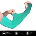 thumbnail image 2 of Balery Turquoise Light Blue Mangas Refrescantes para Brazos para Hombre y Mujer – Transpirables y Absorbentes de Humedad para Mujeres, Hombres y Niños, 2 of 7