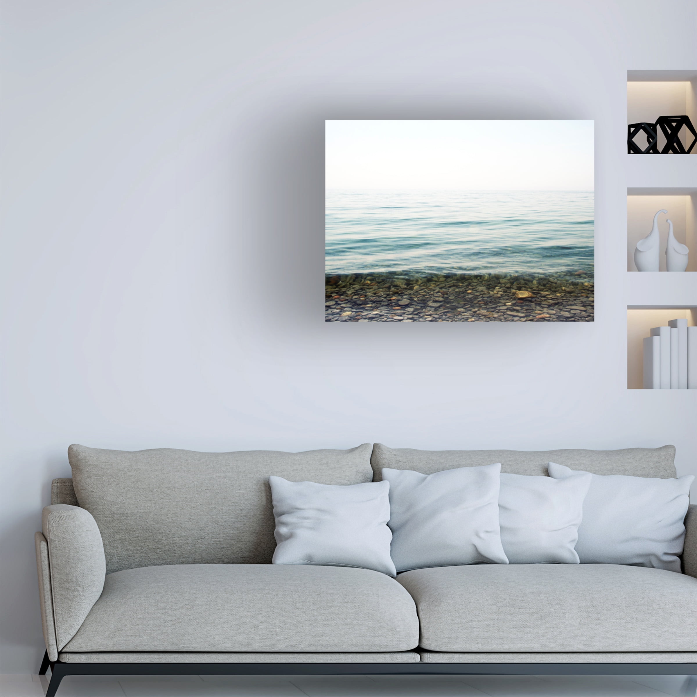 Clive Branson 'Lake Ontario' Canvas Art