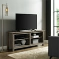 thumbnail image 4 of Pemberly Row Meuble TV 58 Pouces Console de Rangement en Gris Lavé, 4 of 4