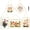 Gold-5PCS, variant on BABUFINE Pressed Flower Frames with Tweezers, Wall Hanging Double Glass Picture Frames with Chain for Dried Flowers Plants Wall Decor,Only Frame (Gold-5PCS)