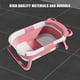 thumbnail image 4 of Cubo de baño con pantalla de temperatura en tiempo real antideslizante plegable con soporte de cojín (sin termómetro rosa), 4 of 4