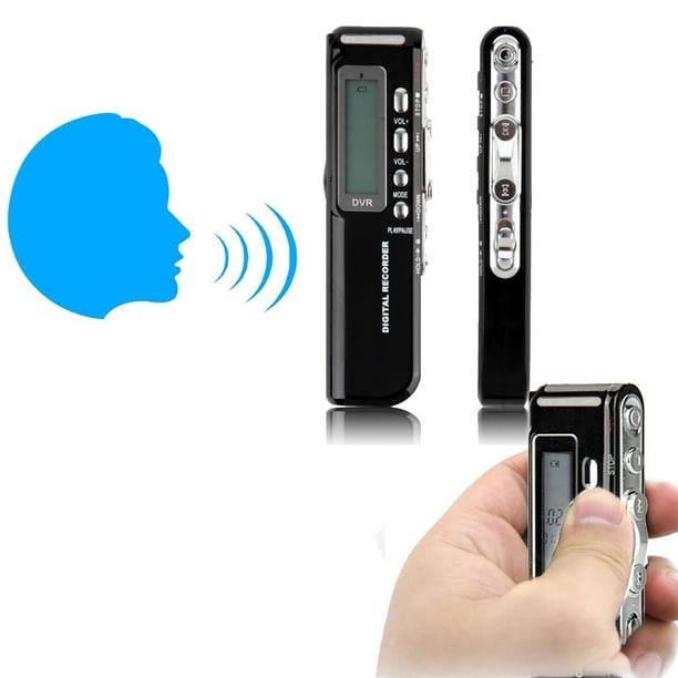 8GB 650Hr USB LCD Enregistreur de Voix Audio Numérique Dictaphone Lecteur MP3