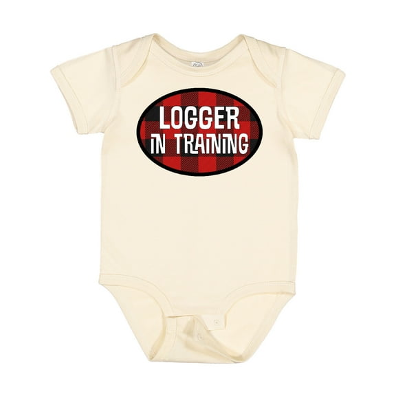 Inktastic Future Logger in Training Boys Baby Bodysuit