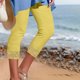 thumbnail image 1 of WILLBEST Pantalones Casuales elegantes para Mujer | Falda Pantalón de Cintura Media con Bolsillos. Falda Corta Deportiva de Dos Piezas para Atuendos Versátiles y Comodidad. Chica, 1 of 8
