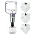 thumbnail image 1 of Jinsinto Glass Cupping Set, 4 Piece Massage Cupping Set, Massage Cupping Set With Suction, 1 of 5