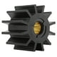 thumbnail image 1 of Impulsor de bomba de agua fueraborda, 12 cuchillas, accesorio de neopreno apto para reemplazo Jabsco 17935-0001, 1 of 14