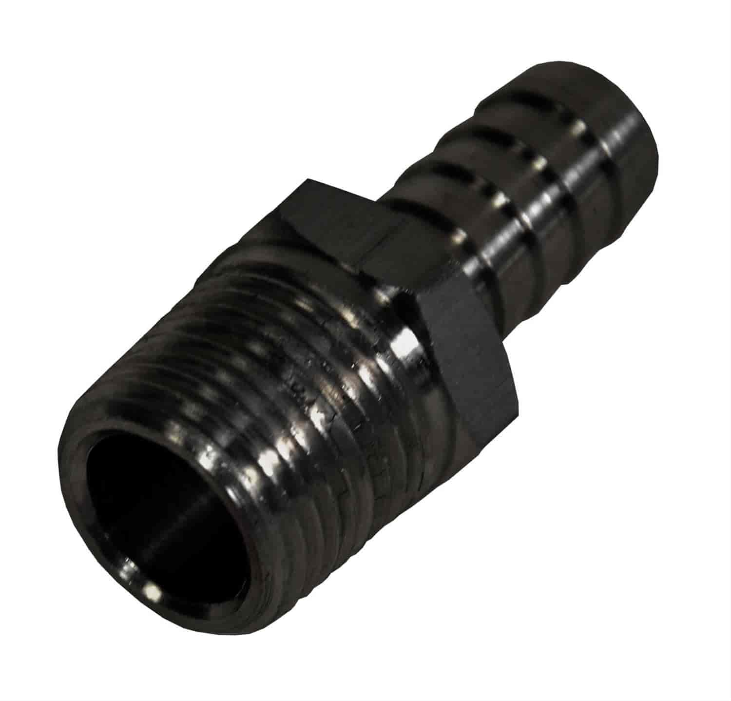 Derale Straight Hose Barb Fitti ng 1/2 NPT M x 1/2 Barb