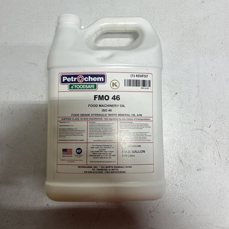 PETROCHEM FMO 46-001 Hydraulic Oil, 1 gal., ISO 46 45VF57
