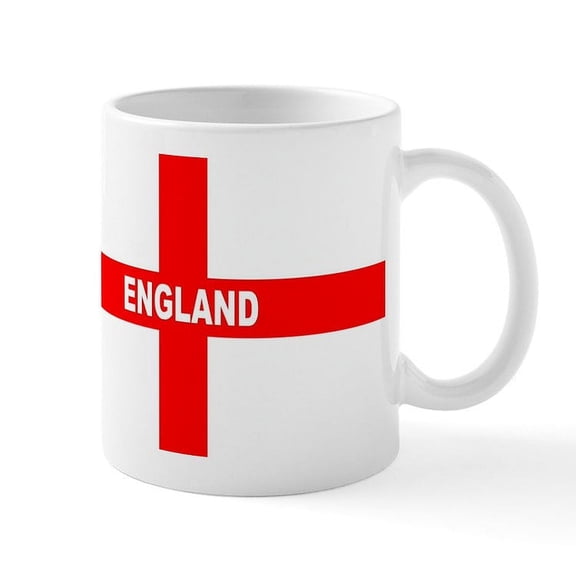 CafePress - Flag Of England Mugs - 11 oz Ceramic Mug - Novelty Coffee Tea Cup