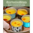 thumbnail image 5 of Disposable Aluminum Foil Bowls with Lids, Oven Safe Baking Cups for Pudding Cake Tins, Meal Prep Containers with Covers for Air Fryer, Microwave, and Takeout, 20 Pack, 5 of 7