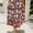 Small, variant on Women's Skirts Boho Maxi Skirt Fashion Loose Floral Printed Halter Skirt High Waist Beach Maxi Skirt, S-XL