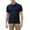 Navy, variant on RKSTN Mens Shirts Short Sleeve Summer Lapel Button Short Sleeve Solid Business T-shirt Hawaiian Shirts for Men
