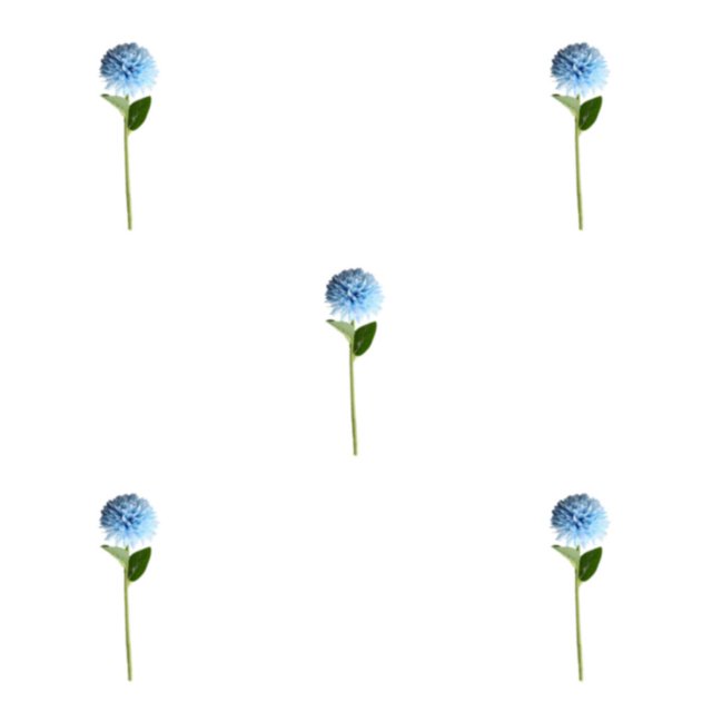 Baohd 1/2/3/5 10pack/lot Realistic Appearance Artificial Flower For Party Decor And Home Decor Light Blue 5PCS