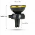 thumbnail image 2 of Magnetic Cell Phone Car Holder, Magnetic Air Vent Car Phone Mount Universal Cell Phone Holder Vent Phone Holder, Gold, 2 of 2