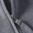 thumbnail image 6 of Gyujnb Jackets for Men,Knitted Sweater Coat Autumn Winter Casual Open Front Cardigan Outerwear Comfortable Soft Yarn Long Sleeve Jacket,Winter Coats for Men,Size:4XL, 6 of 7