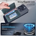 thumbnail image 3 of Portatarjetas Magnético Slim Denior RFID para iPhone (Azul), 3 of 8