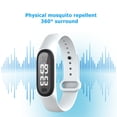 thumbnail image 1 of Q2 Waterproof Ultrasonic Mosquito Repellent Watch Pest Insect Bug Drive Bracelet, 1 of 7