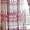 Red, variant on Vikakiooze Wheat Sheer Curtain Tulle Window Treatment Voile Drape Valance 1 Panel Fabric