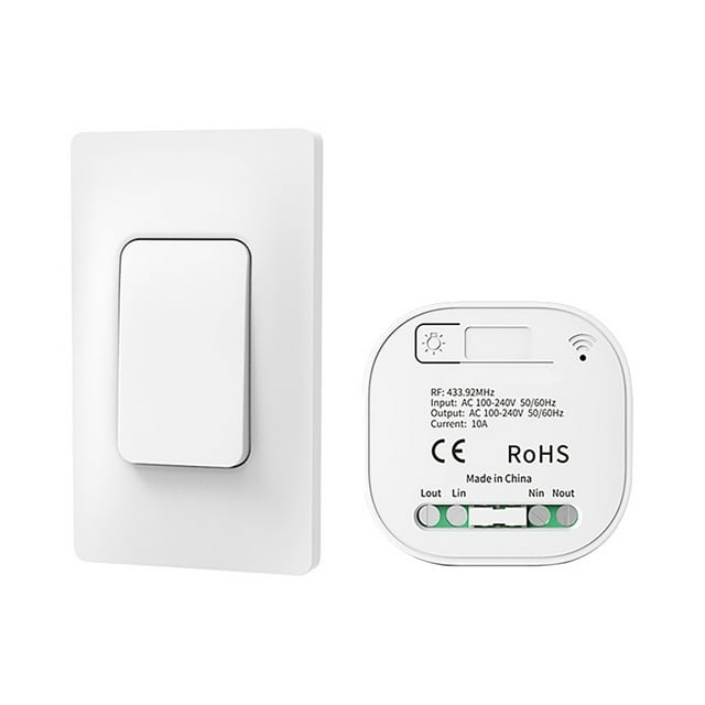 Yhmxh Electronics Smart Home Power Generation Panneau de Contrôle à Distance Câblage Aléatoire Panneau de Contrôle Sans Fil Interrupteur Intelligent