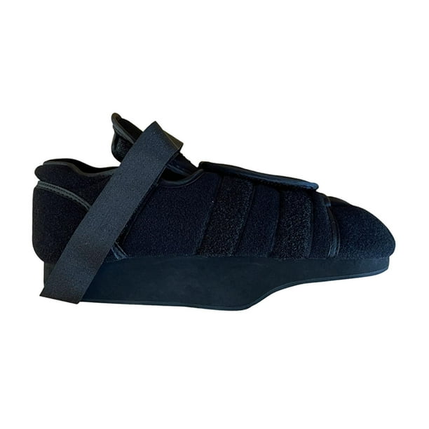 Zapato de carga con antepié, zapato de yeso antideslizante para hombres y mujeres, cirugía rota L Yuyangstore Zapato posoperatorio