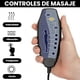 thumbnail image 5 of MYXSRI Sillon Masajeador, Sillon Reclinable Adultos 8 Modos de Masaje con Soporte Lumbar, Reposapiés Retráctil, Reposabrazos y Reposacabezas Ajustables, Ruedas 360°, para Sala y Dormitorio (Negro), 5 of 9