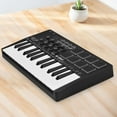 thumbnail image 7 of Midi Keyboard Controller 25 Key Portable Mini & USB Midi Piano, 8 Knobs and Music Production Software for Computer Recording, Music Production, 7 of 7