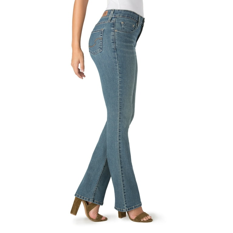 Signature by Levi Strauss Co. Women s Totally Slimming At Waist Bootcut Jeans Walmart