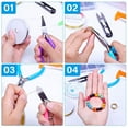 thumbnail image 5 of X  Jewelry Making Kit  Jewelry Making Supplies Jewelry Tools Kit Wire Wrapping Kit with Jewelry Making Tools  Jewelry Pliers  Jewelry Wires and Jewelry Findings for Jewelry Crafting, 5 of 5