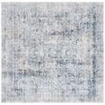 thumbnail image 2 of SAFAVIEH Santa Monica Alice Abstract Polyester Area Rug, Navy/Beige, 6' x 6' Square, 2 of 13
