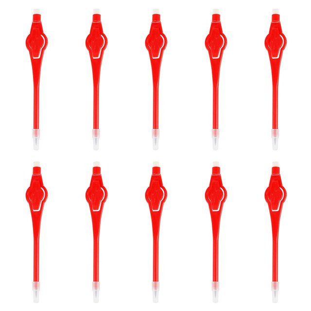 CSChome Compact Golf Score Pens Plastic Golf Scoring Pens Set 10Pcs Wear Resistant Bright Color Lightweight Portable Pencils