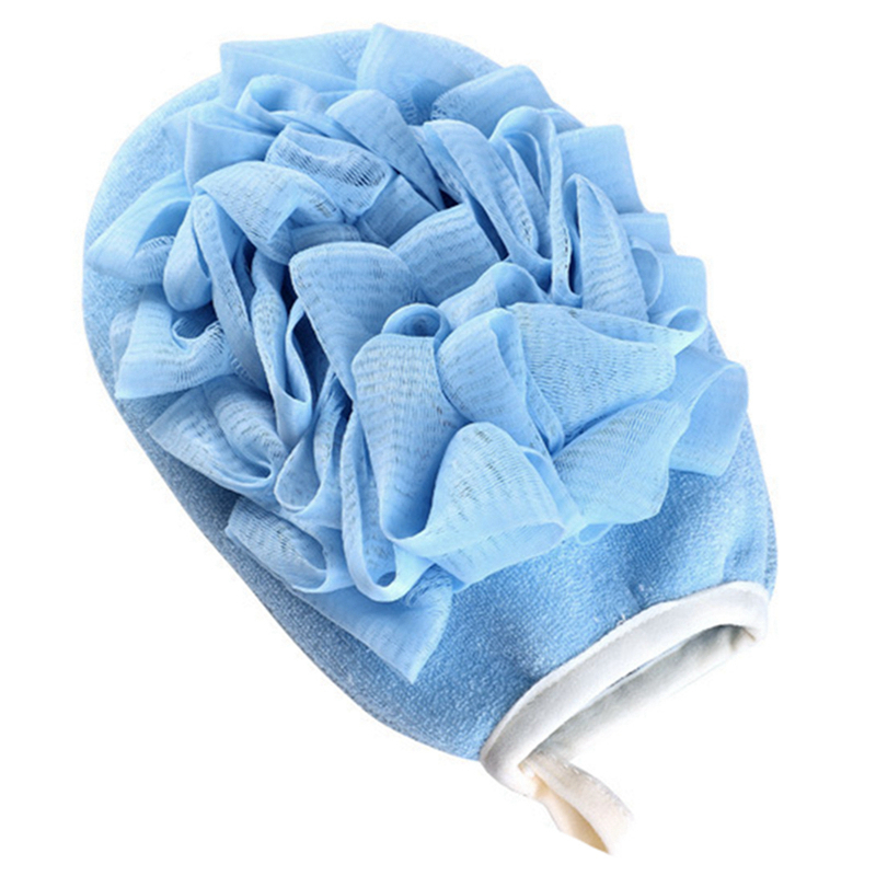 LEUCHTEN Scrubbing Glove Women Scrubbing Towel Double Side Spa