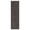 Charcoal, variant on Superior Solid Bordered Cotton Washable Non-Slip Bath Rug, Runner Size, Charcoal