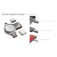 thumbnail image 2 of Cargador de reloj magnético inalámbrico 2 en 1 para Apple Watch 2/3/4/5/6/7/SE, 2 of 6