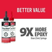 J-B Weld Clear Weld Professional Size 8 oz Hardware Clear