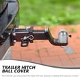 thumbnail image 2 of Tow Bar Ball Protection Cap Trailer Hitch Ball Cover RV Trailer Accessory, 2 of 9
