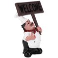 thumbnail image 4 of Resin Chef Statue, Kitchen Decor Home Decoration Top Chef Figurine Collectible Chef Sculpture Decoration Durable  for Restaurant for Home Kitchen, 4 of 8