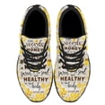 thumbnail image 2 of Kind Words Sweet To The Soul Honey Bee Shoes Sneakers for Women Men Black Size 9.5, 2 of 7