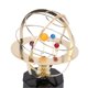 thumbnail image 4 of Decorative Iron and Plastic Solar System Model, Portable Educational Toy for Home and Office, Golden, 4 of 4