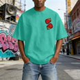 thumbnail image 4 of Fruit of the Spirit Christian Graphic T Shirts for Men Vintage Washed Oversized Tshirt Faith Back Print Religious Short Sleeve Casual Tops for Streetwear Summer, 4 of 6