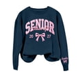 thumbnail image 4 of Embroidered Senior Sweatshirt Class of 2027, Senior Graduation Back to School Gifts Long Sleeve Cute Tops Oversized Pullover Fall Outfits, 4 of 6