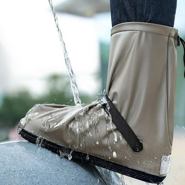 1 paire de couvre-chaussures imperméables imperméables à la pluie
