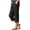 Black, variant on CAIXIA Capri Pants for Women High Waisted Slim Fit Rolled Hem Cropped Trousers Summer Cargo Capris Pants with Pockets 2026