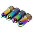 thumbnail image 4 of Tapones de válvula de Neumático perfecl 4 piezas Cubiertas de vástago Universales para automóviles bicicletas y Camiones, 4 of 8