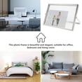thumbnail image 2 of Miangastore Glass Picture Frame Simple Photo Frame Tabletop Picture Frame Photo Display Frame, 2 of 8
