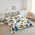 thumbnail image 3 of Erosebridal Happy Camping Bedding Full Comforter Set, RV Camper Down Comforter, Cartoon Camp Decor, Ultra Soft 3 Pieces, 3 of 7