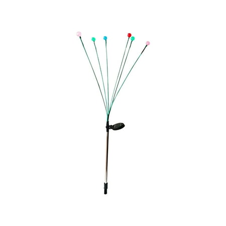 

Moocorvic Clearance Solar Powered F-irefly Lights Outdoor Waterproof Solar Garden Lights F-irefly L-awn Stake Light Wind-Driven Swing Garden Yard Decor Firefly-L-amp