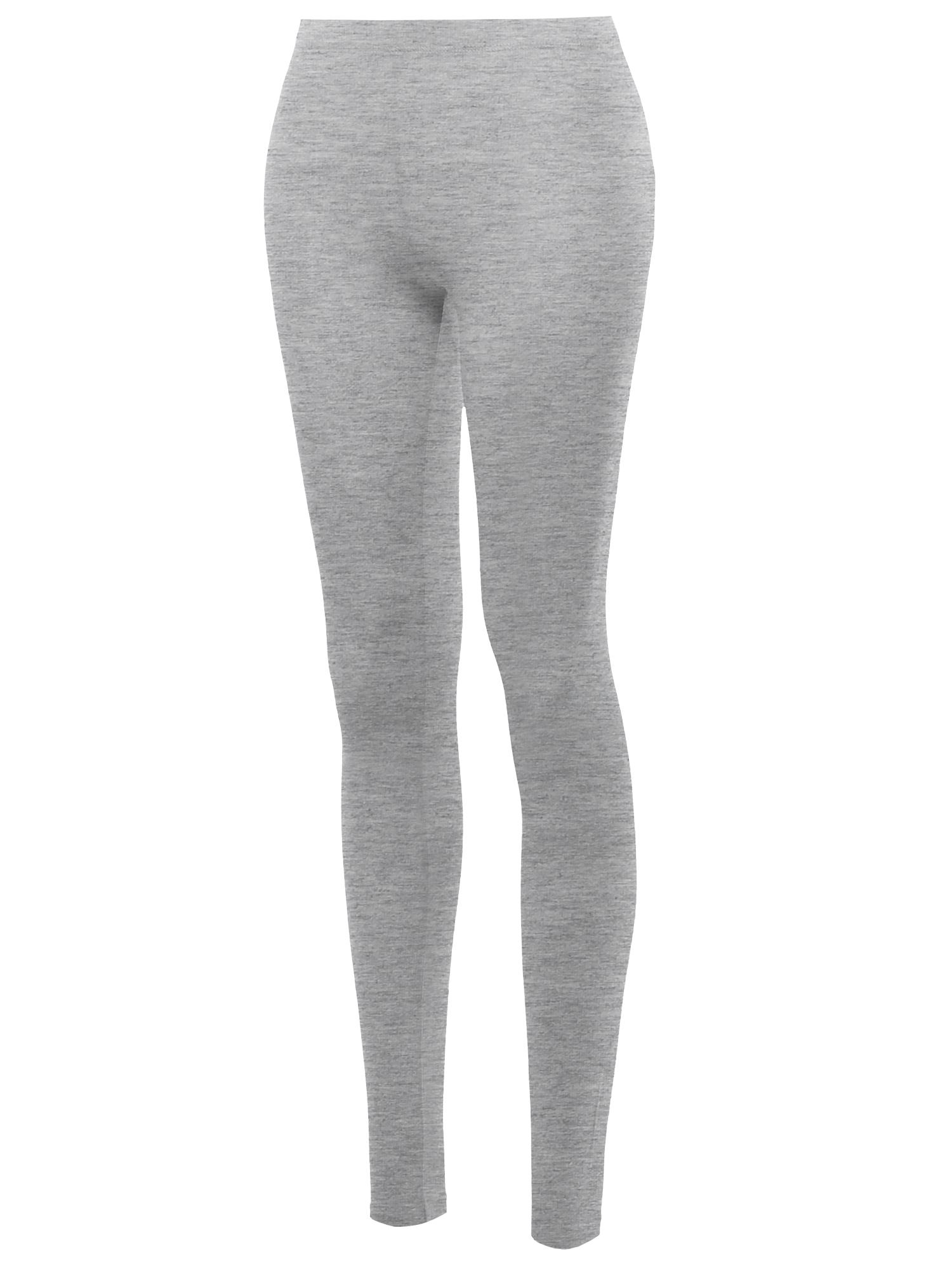 FashionOutfit Women's Basic Cotton Ankle Solid Leggings