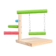 thumbnail image 3 of Pet Parrot Playstand Ejercicio Gimnasio Bird Toy Portable Durable Bird Playground para Escarchado Yuyangstore Puesto de juegos para loros, 3 of 8